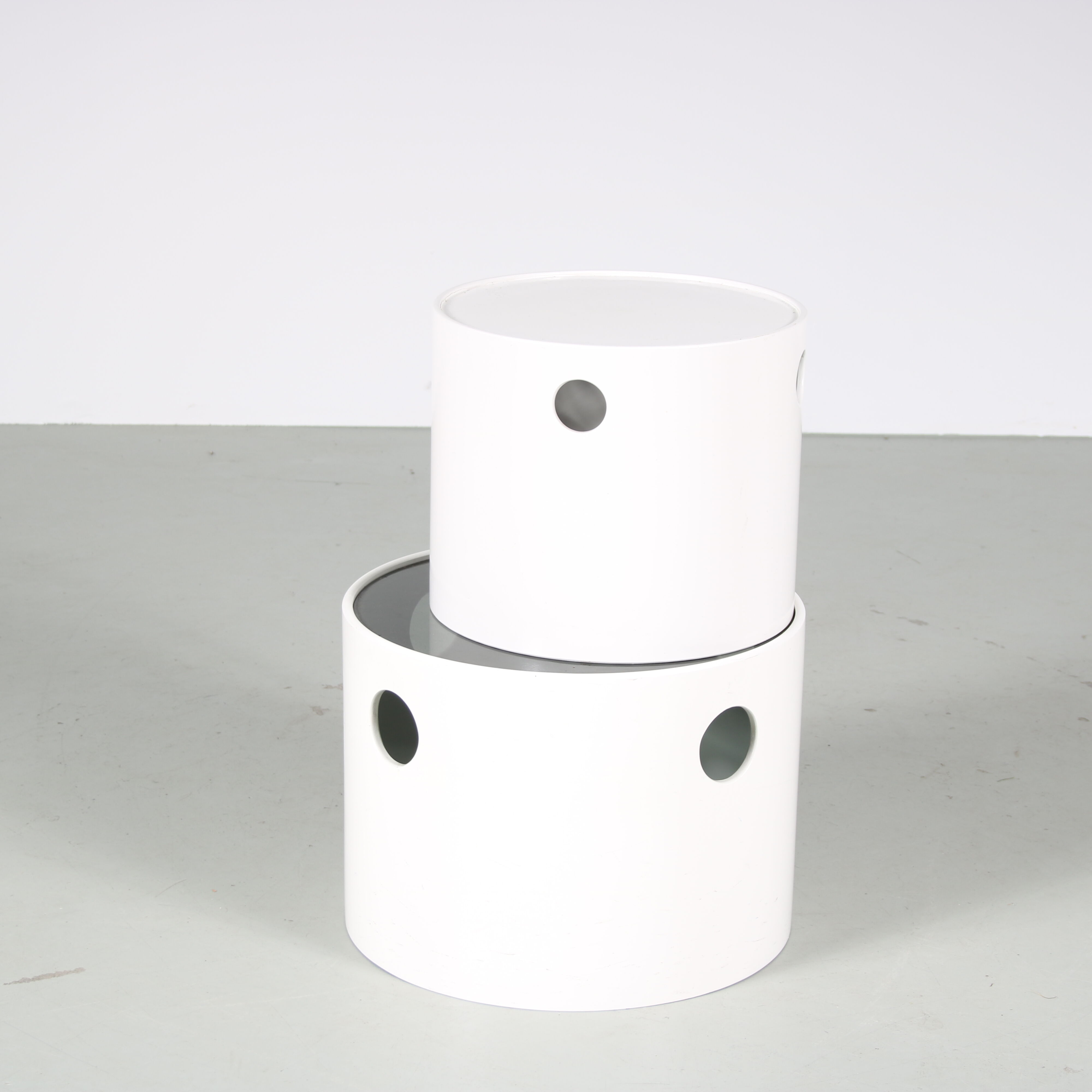 Paire de tables d’appoint par Nebu, Pays-Bas, 1970
