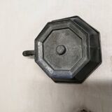 Pewter oil lamp