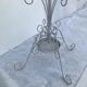Vintage wrought iron parrot coat rack