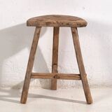 Antique Chinese stool in wood – end of the Qing dynasty (c.1900) #2
