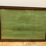 Carved wood photo frame