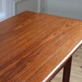 Vintage Scandinavian teak coffee table Trioh 1960s