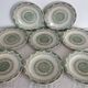 8 flat plates Fine Ware earthenware