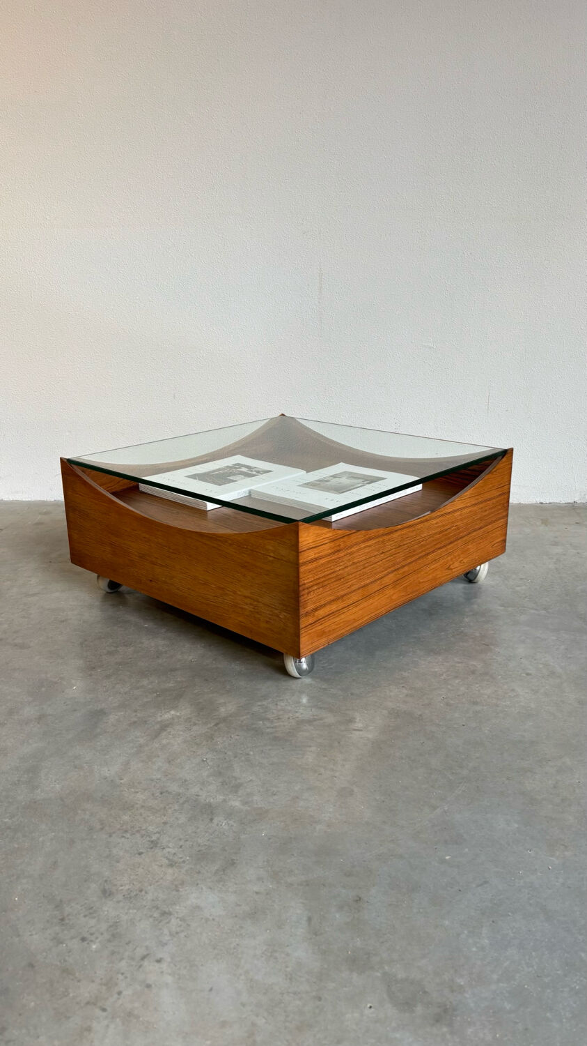 Vintage coffee table by Bramin in rosewood