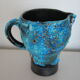 Vintage handmade seafoam vase/pitcher from the Cyclops workshop, 1950s-60s