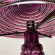 Lampe de table en verre champignon postmoderne, Italie