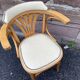 Fauteuil viennois bois courbé