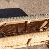 Rattan coffee table