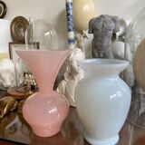 Pair of opaline vases