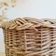 Panier jardinière rotin