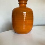 Vase XXXL Italian design 1960 in glazed earth