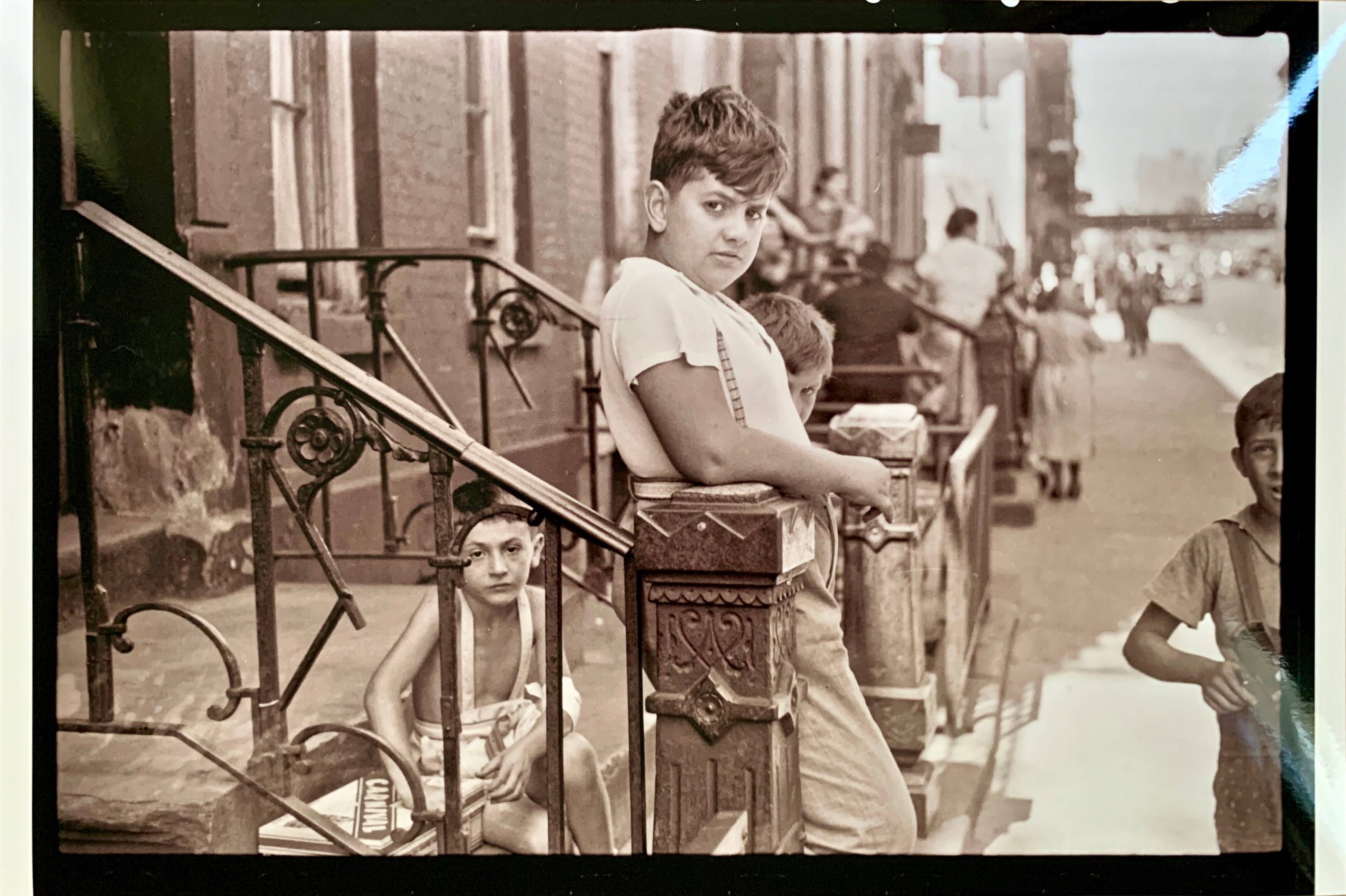 Fine Art Photography Walker Evans – Children Playing in the Street, NYC 1938