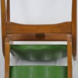 Pair of beech chairs from Maurice Pré