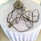 70s metal lamp