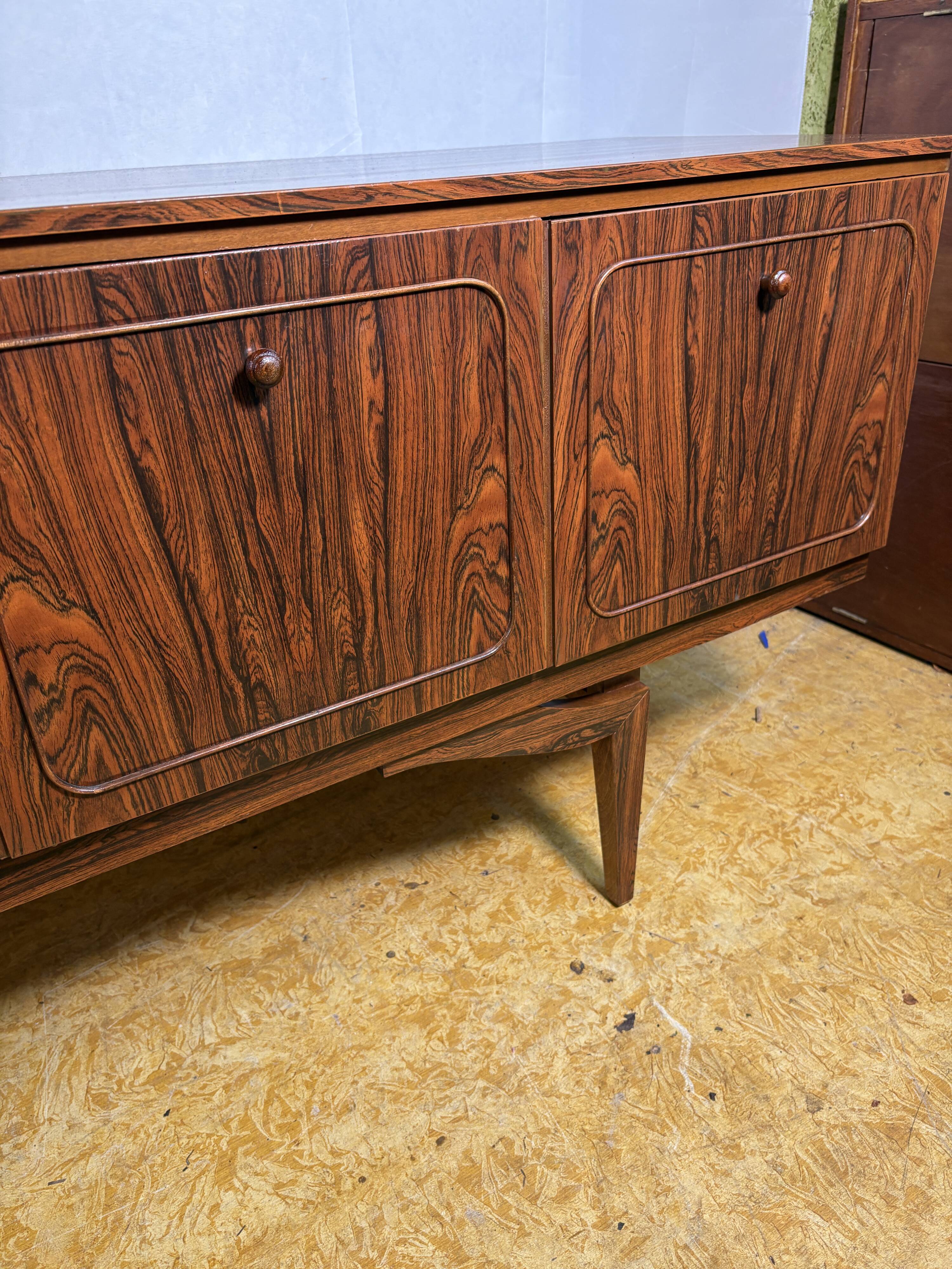 Mid Century Retro Sideboard by Beautility Circa 1960  Danish Design