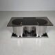 Table basse avec bar à sec dissimulé par Ludovico Acerbis pour Acerbis, Italie, 1970