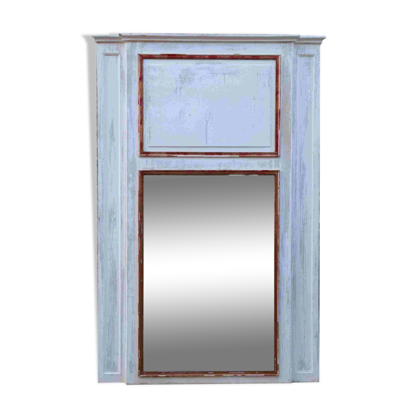 Grand trumeau Directoire XVIII, Miroir de cheminée