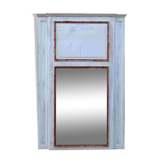 Grand trumeau Directoire XVIII, Miroir de cheminée