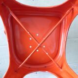 Pair of chairs A 56 - Tolix - Jean Pauchard - 1950-70 - vermilion Red