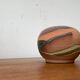 Vase de poterie vintage d'atelier Alfa Dom Pottery, République dominicaine