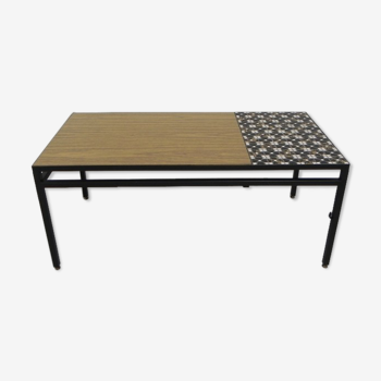 Vintage coffee table, tile table