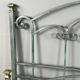 Lacquered metal bed, 20th century