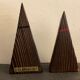 2 Japanese wooden dolls Kokeshi Yulinko