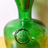 Carafe en verre Empoli 1970