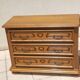 3-drawer chest of drawers in solid wood