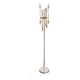 Vintage chrome 12 light floor lamp, 1970s