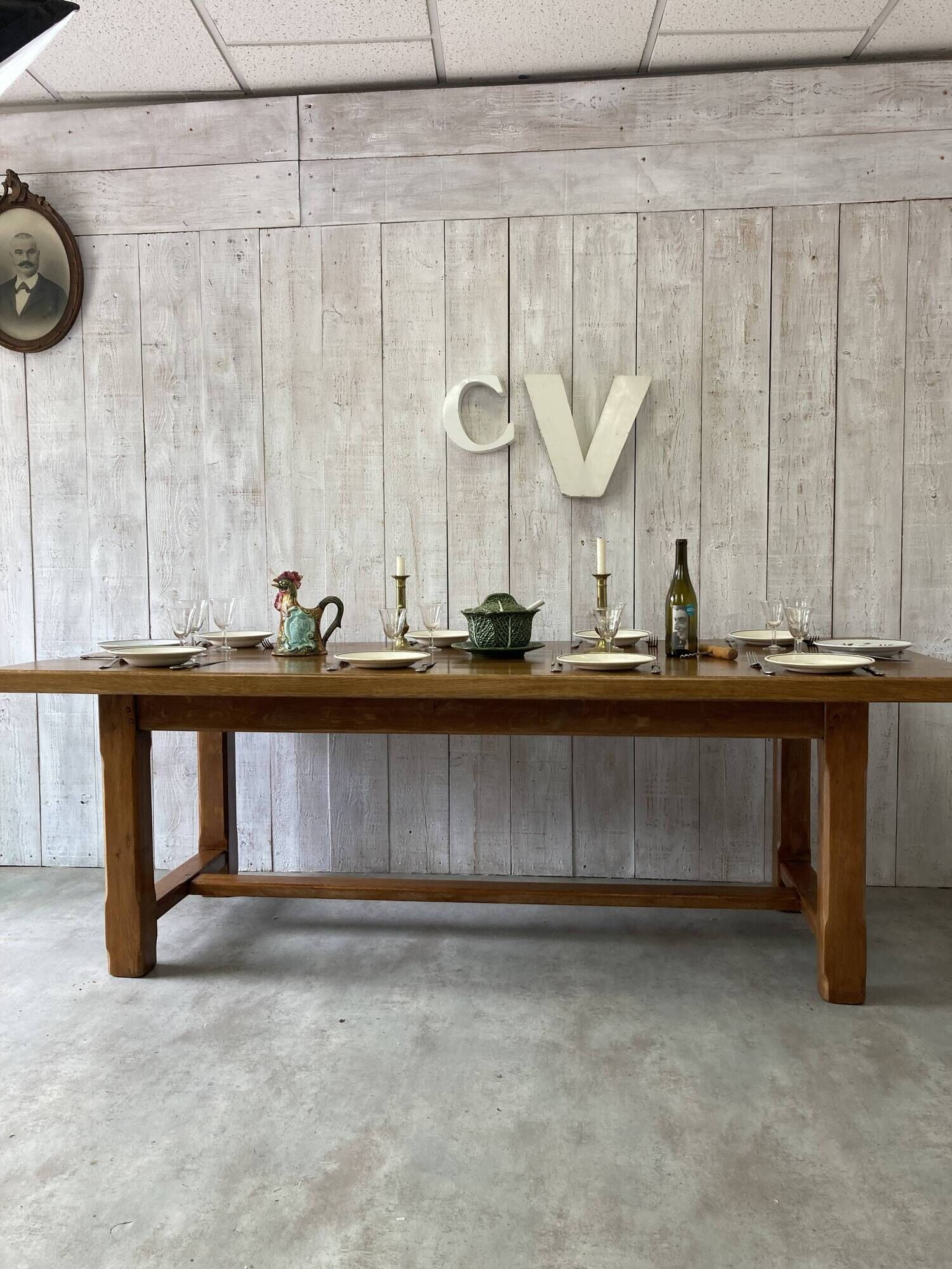 Farm table 220x95cm