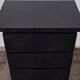 Commode en laque de David Lange Roche Bobois, signée, années 1970.