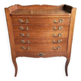 Cutlery furniture of the brand Ercuis in veneer oak