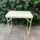 Table d’appoint pliante en fer