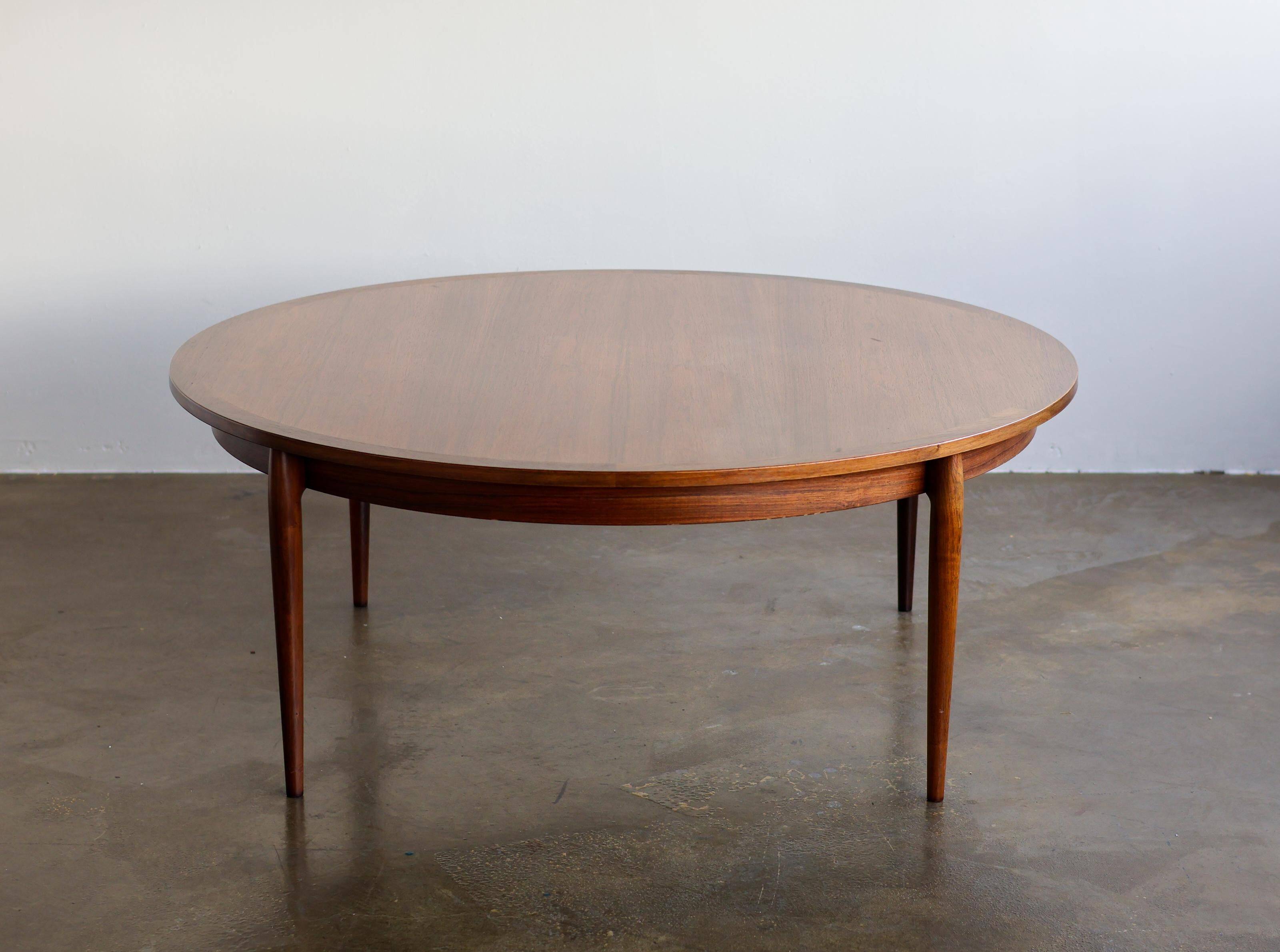 Sculptural coffee table in rosewood by Sven Ellekaer for AMBLER