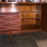 Sideboard wood varnished years 50