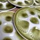 Set of 6 oyster plates in Earthenware Mill of Wolves