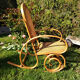 Fauteuil rocking chair refait à neuf