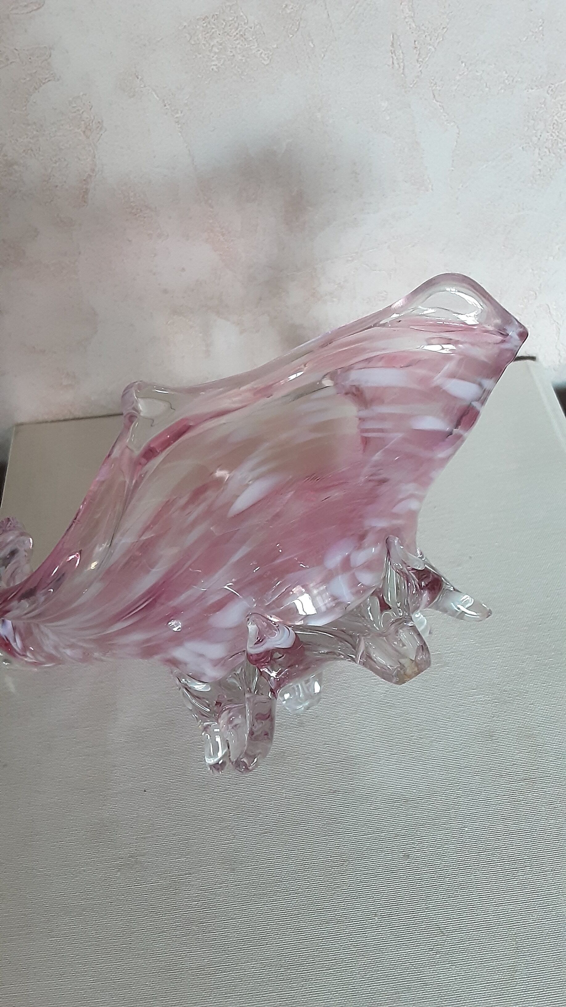 Murano vintage glass cut