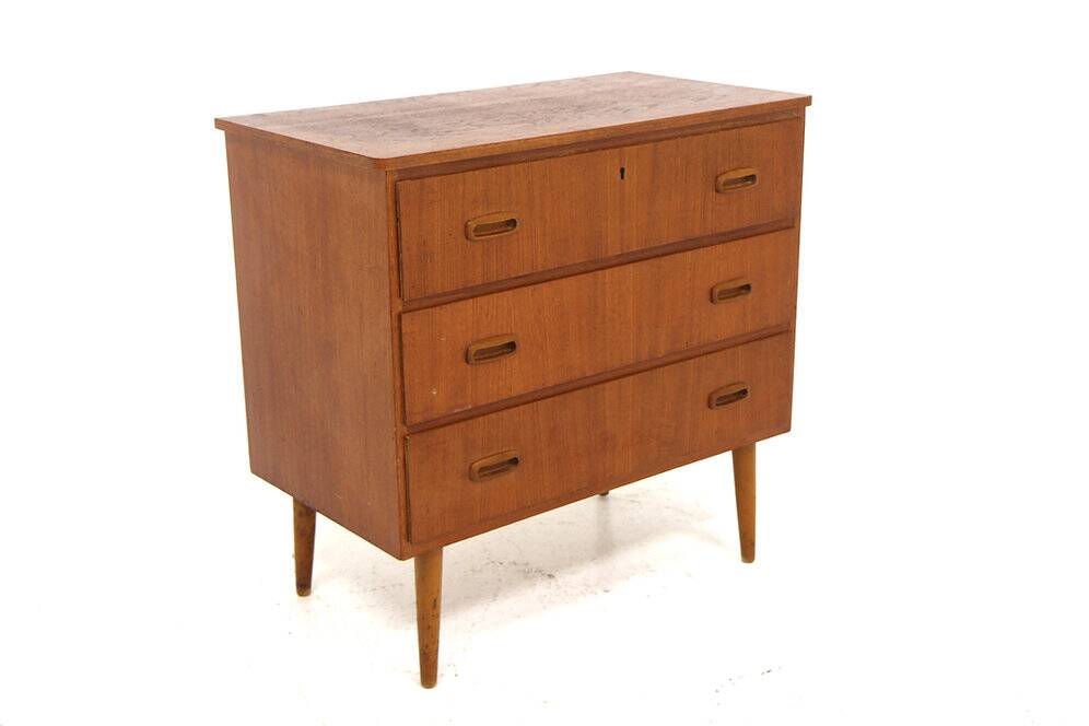 Scandinavian teak chest of drawers, Sweden, 1960