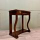 Console in flamed mahogany from empire 19th century