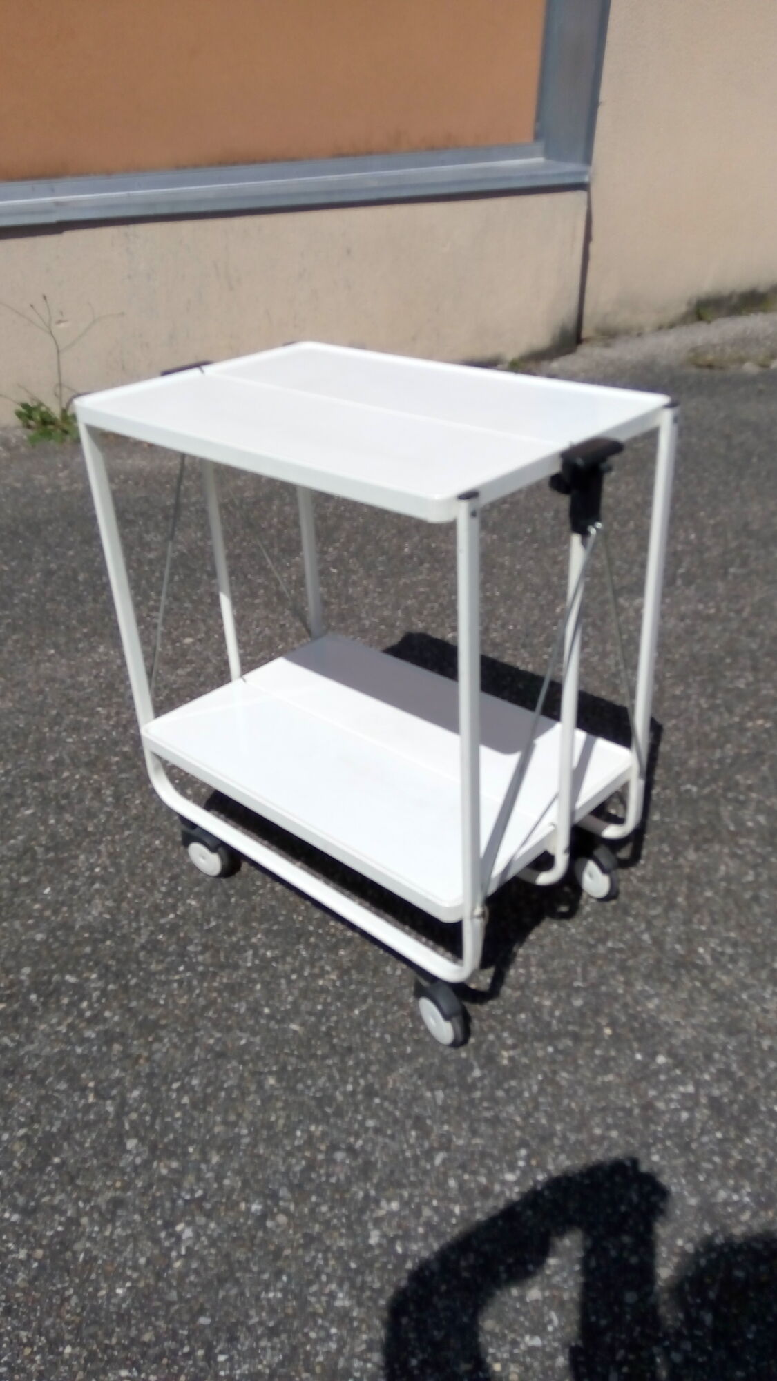 Folding rolling table Louis Lucien Lepoix frz germany trolley bar