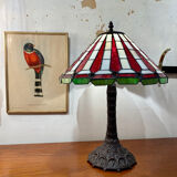 Tiffany style stained glass lamp