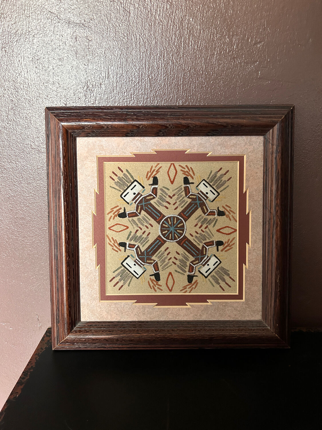 Navajo Native American Sand Painting