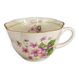 Tasse à thé Queen’s « Spécial Flowers » February Violets