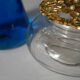Boite à bijoux verre et laiton