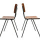 Marko Holland vintage school chairs lot of 2,1970 Netherlands