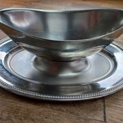 Guy Degrenne stainless steel sauce boat