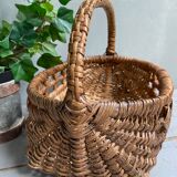 Vintage wicker basket