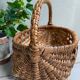 Vintage wicker basket